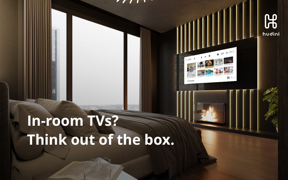 Now, there’s more to in-room TVs than entertainment